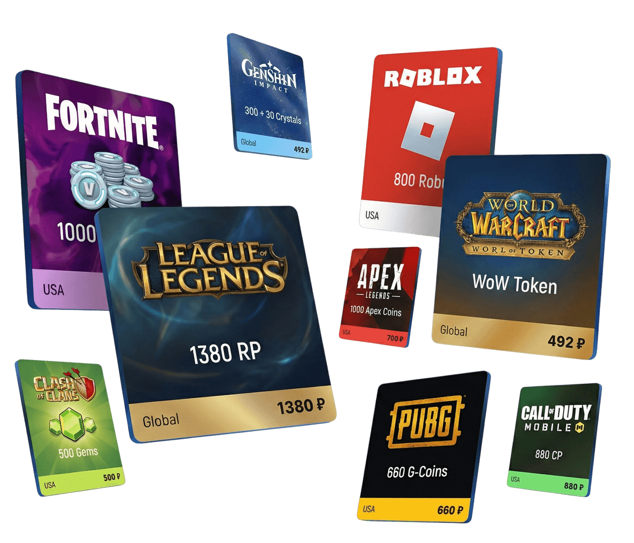 Баннер с играми