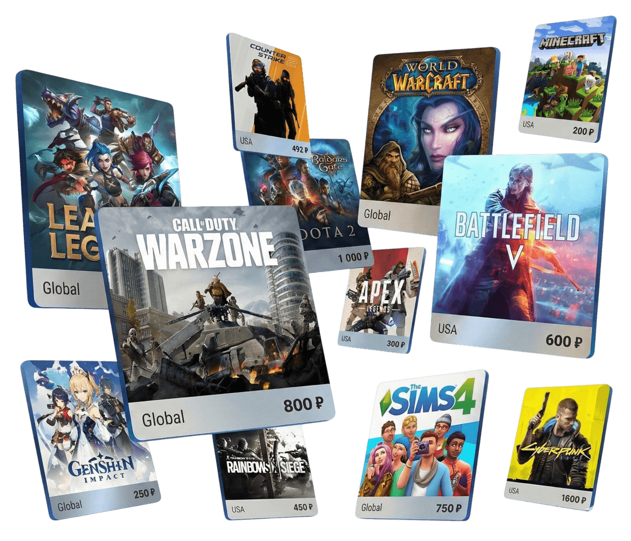 Баннер с играми